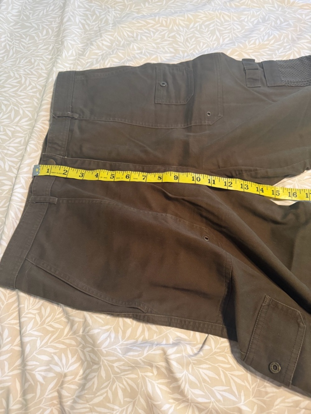 RALPH LAUREN OLIVE CARGO PANTS - Picture 8 of 8